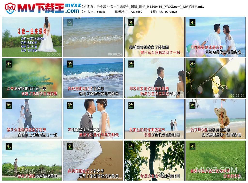 于小磊-让我一生来爱你_国语_流行_MB300454